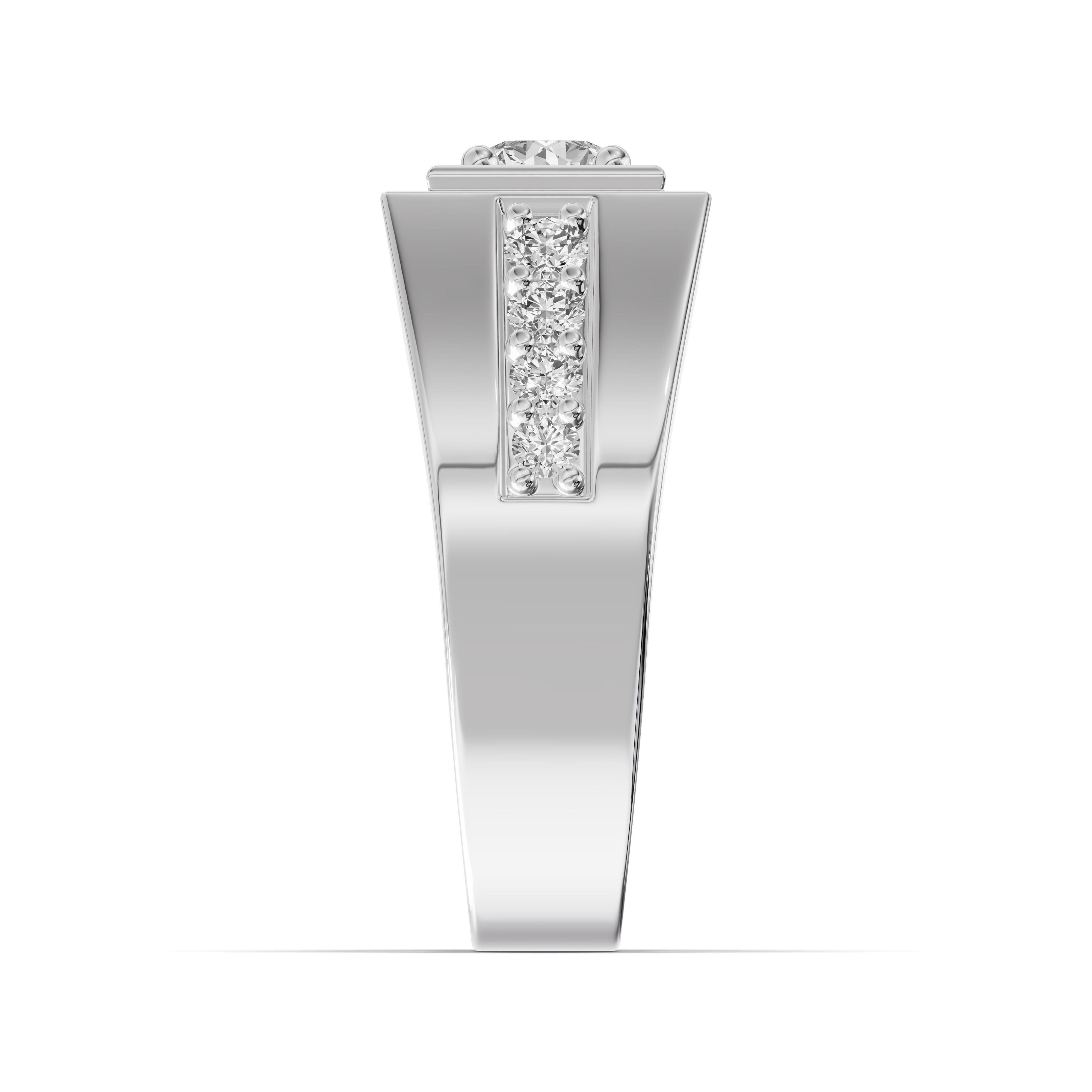 Framed Round Lab Diamond Ring (1.00 ct. tw.)