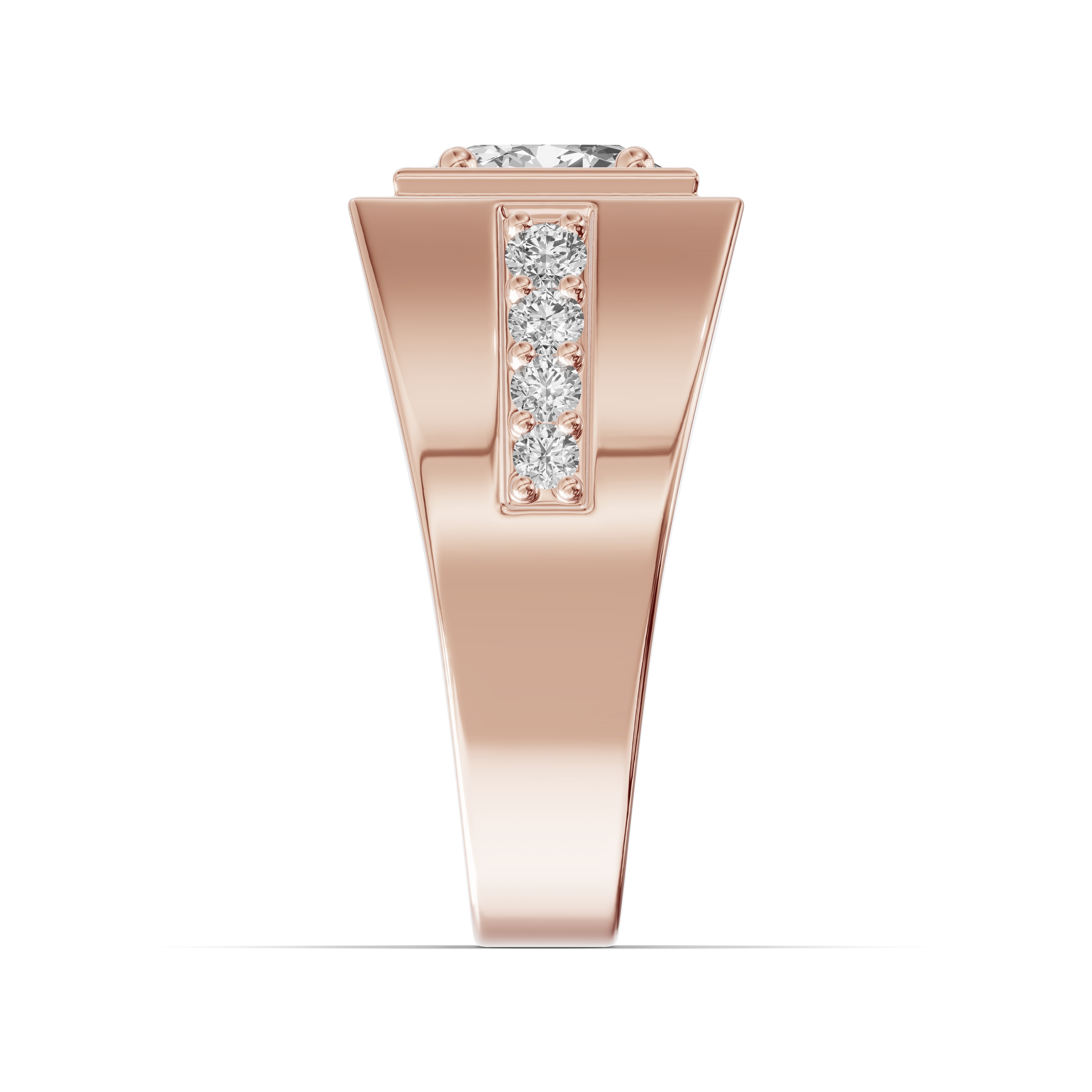 Framed Oval Lab Diamond Ring (1.50 ct. tw.)
