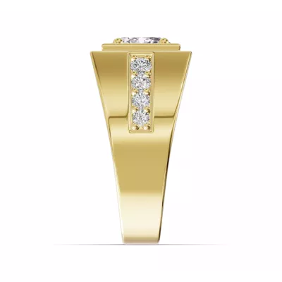 Framed Oval Lab Diamond Ring (1.50 ct. tw.)