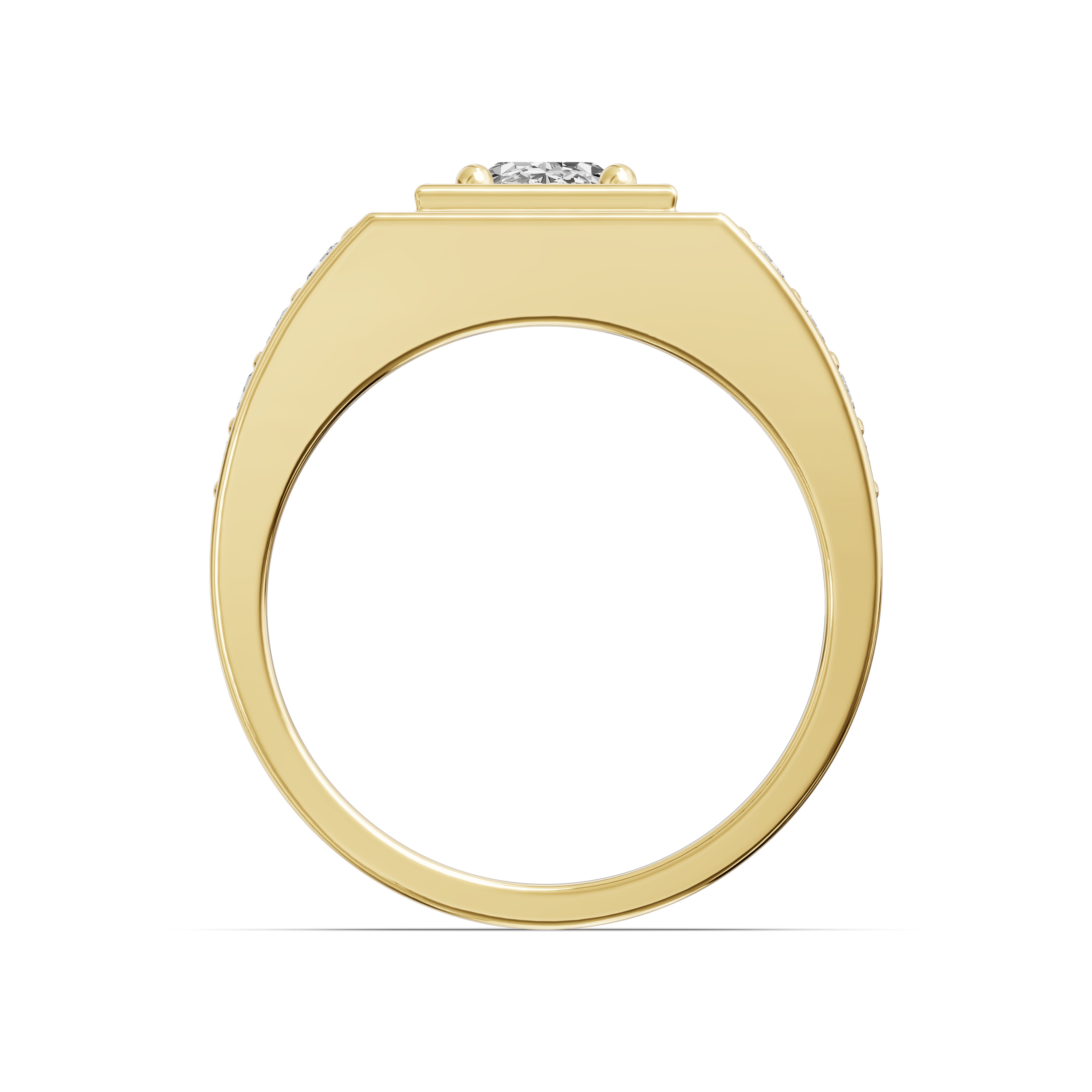 Framed Oval Lab Diamond Ring (1.50 ct. tw.)