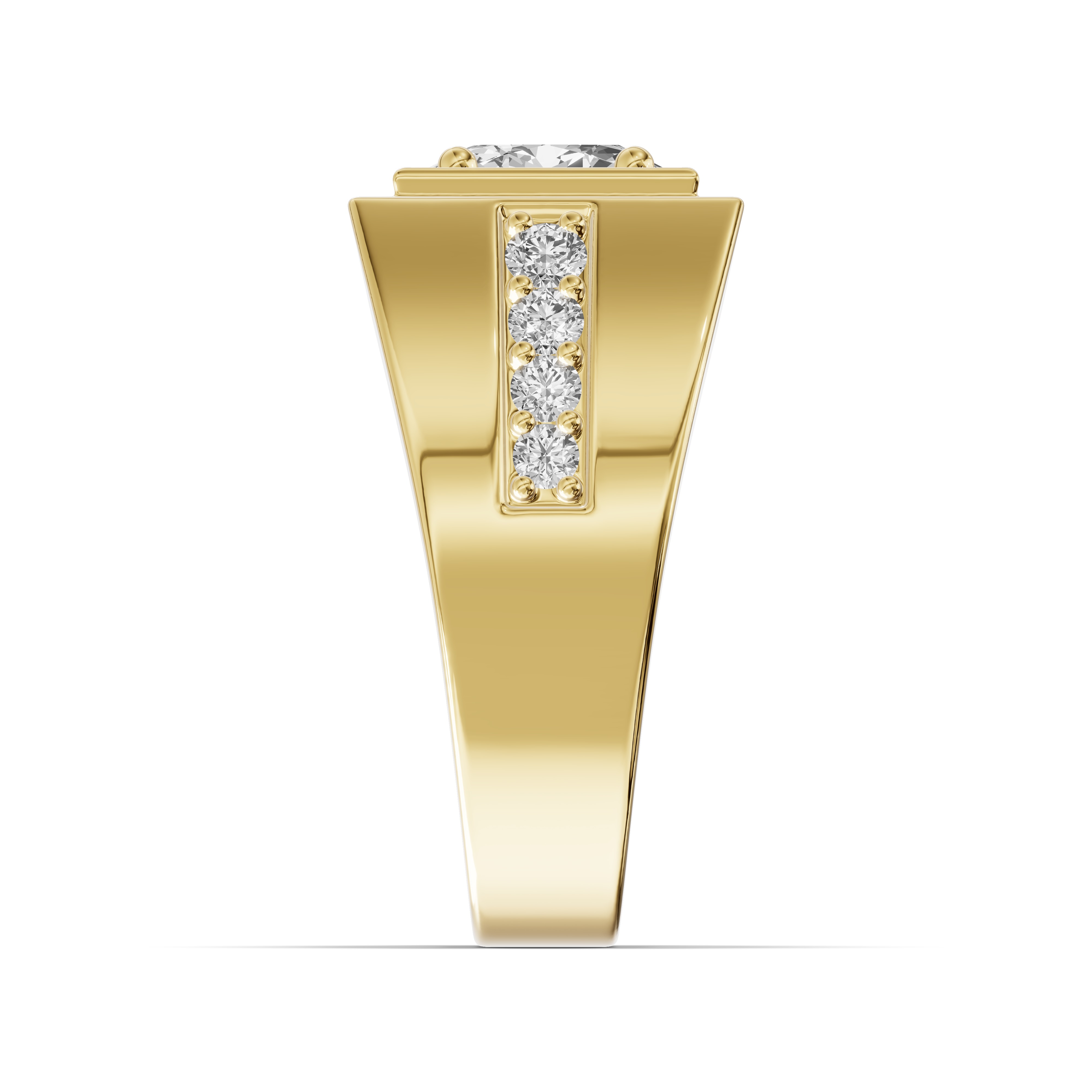 Framed Oval Lab Diamond Ring (1.50 ct. tw.)