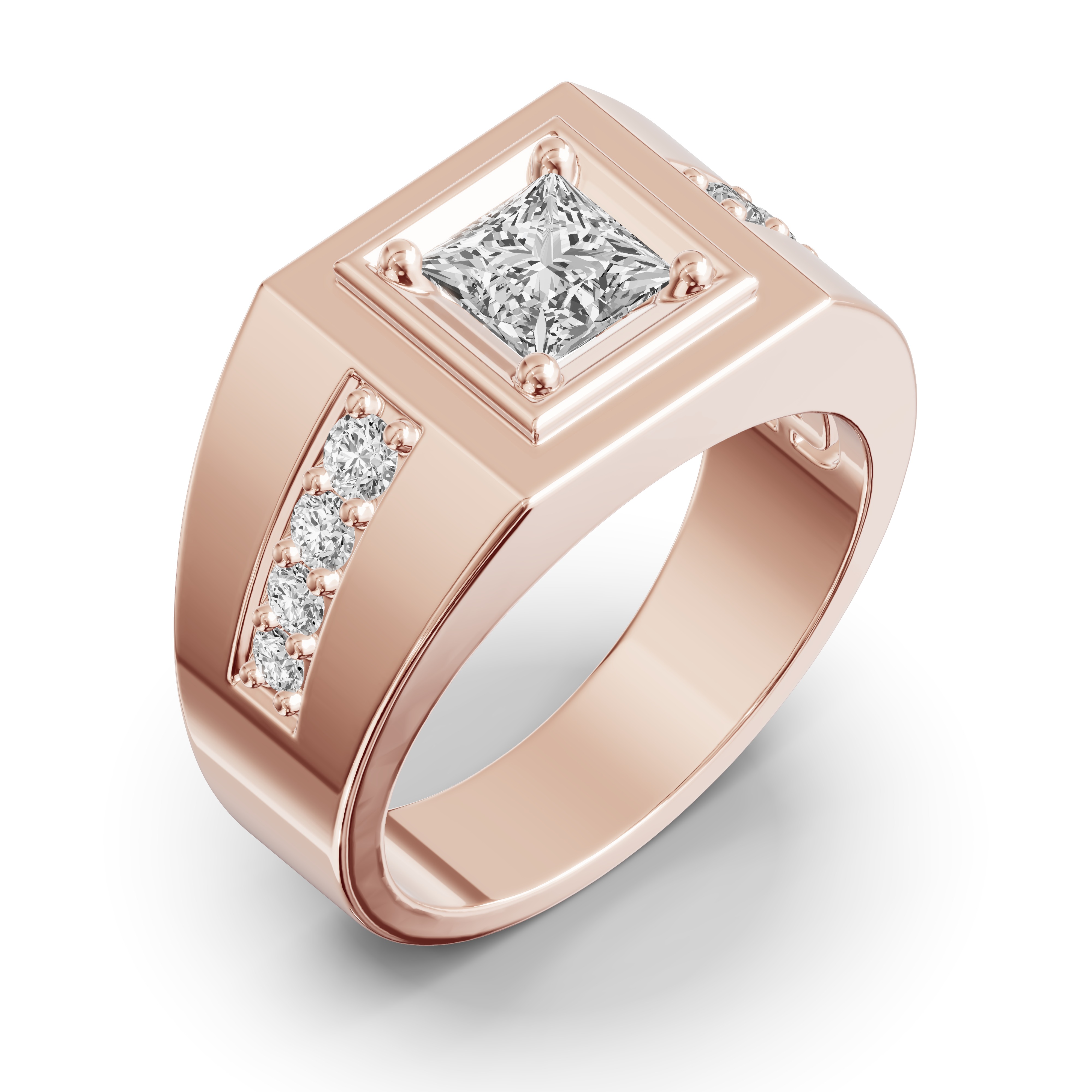 Framed Princess Lab Diamond Ring (1.50 ct. tw.)