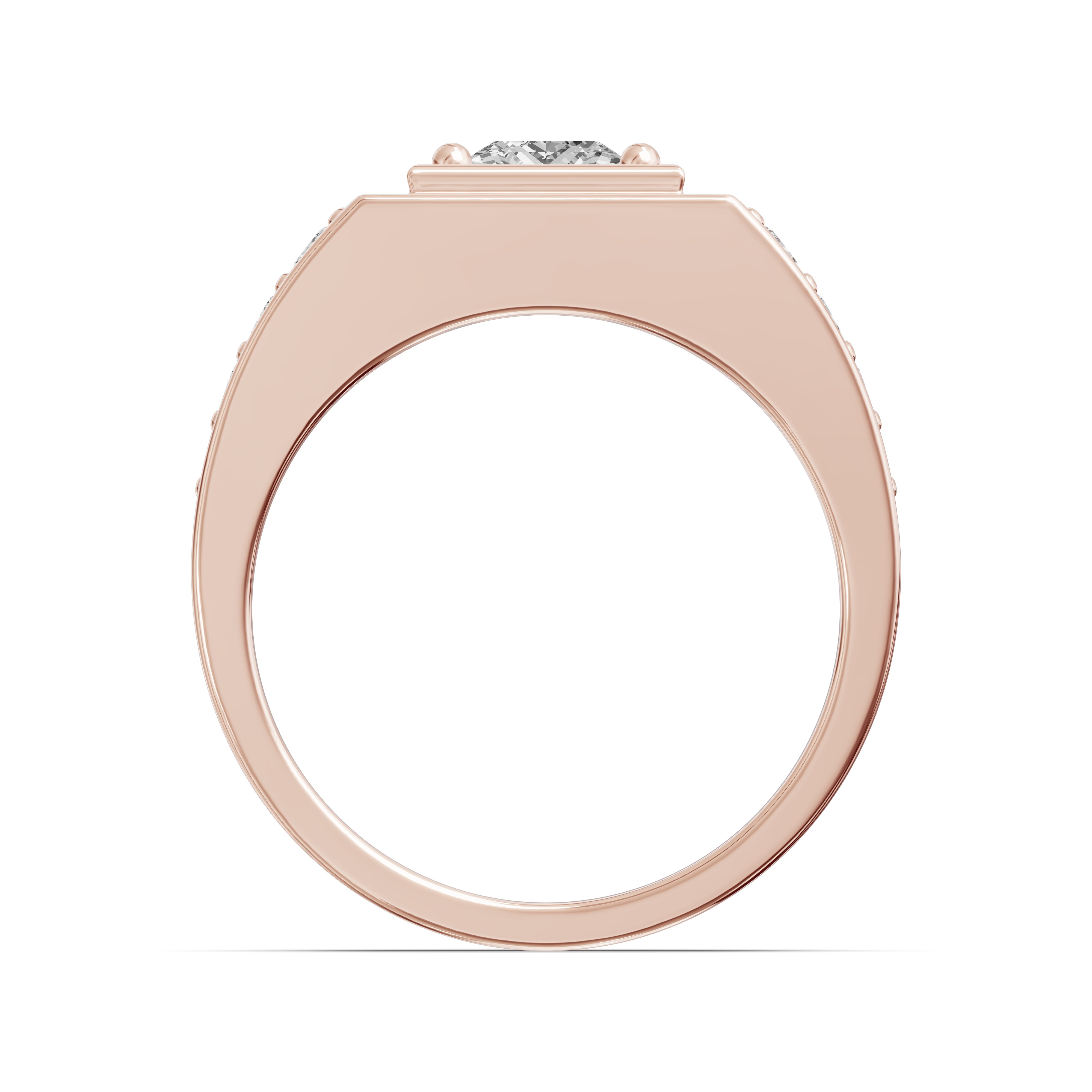 Framed Princess Lab Diamond Ring (1.50 ct. tw.)