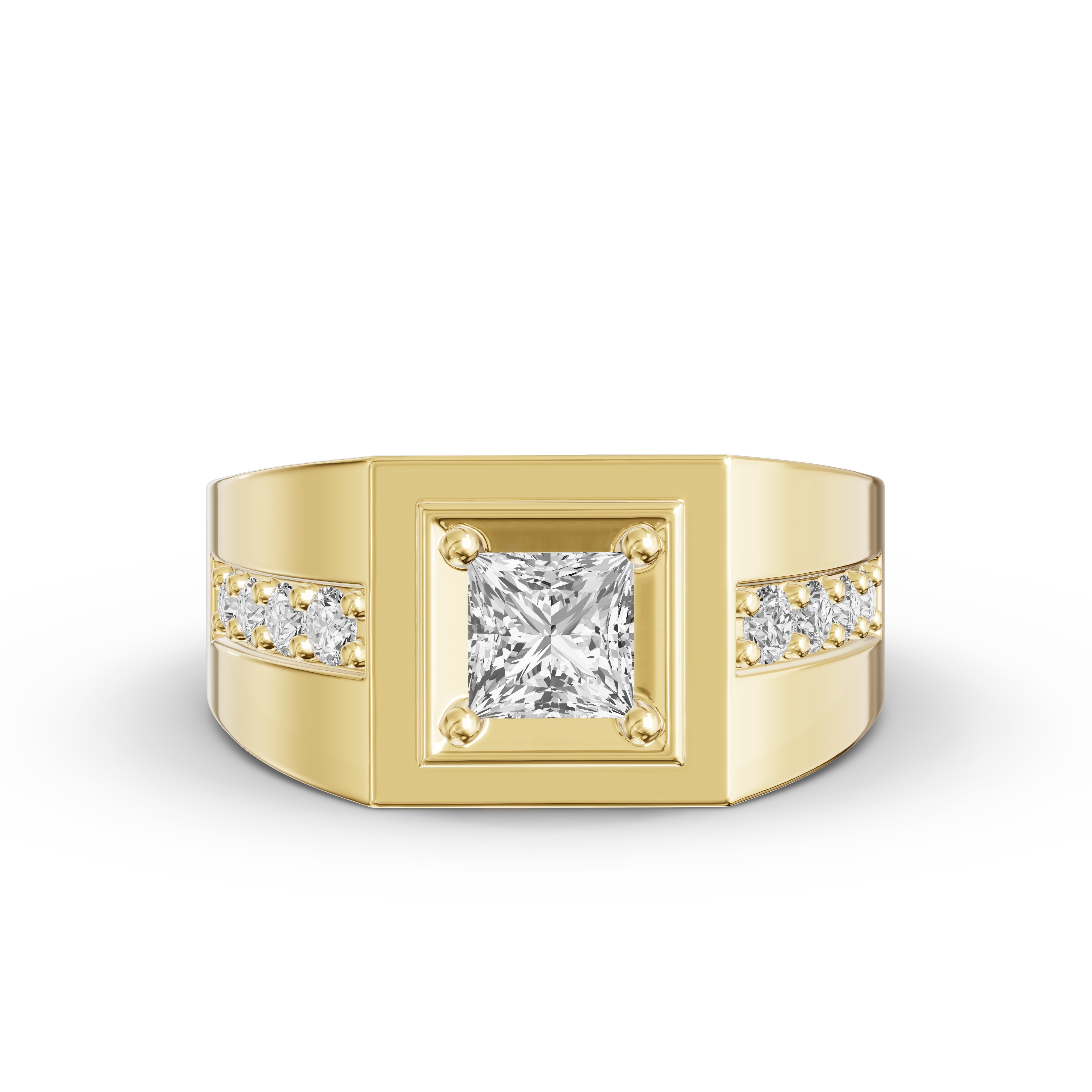 Framed Princess Lab Diamond Ring (1.50 ct. tw.)