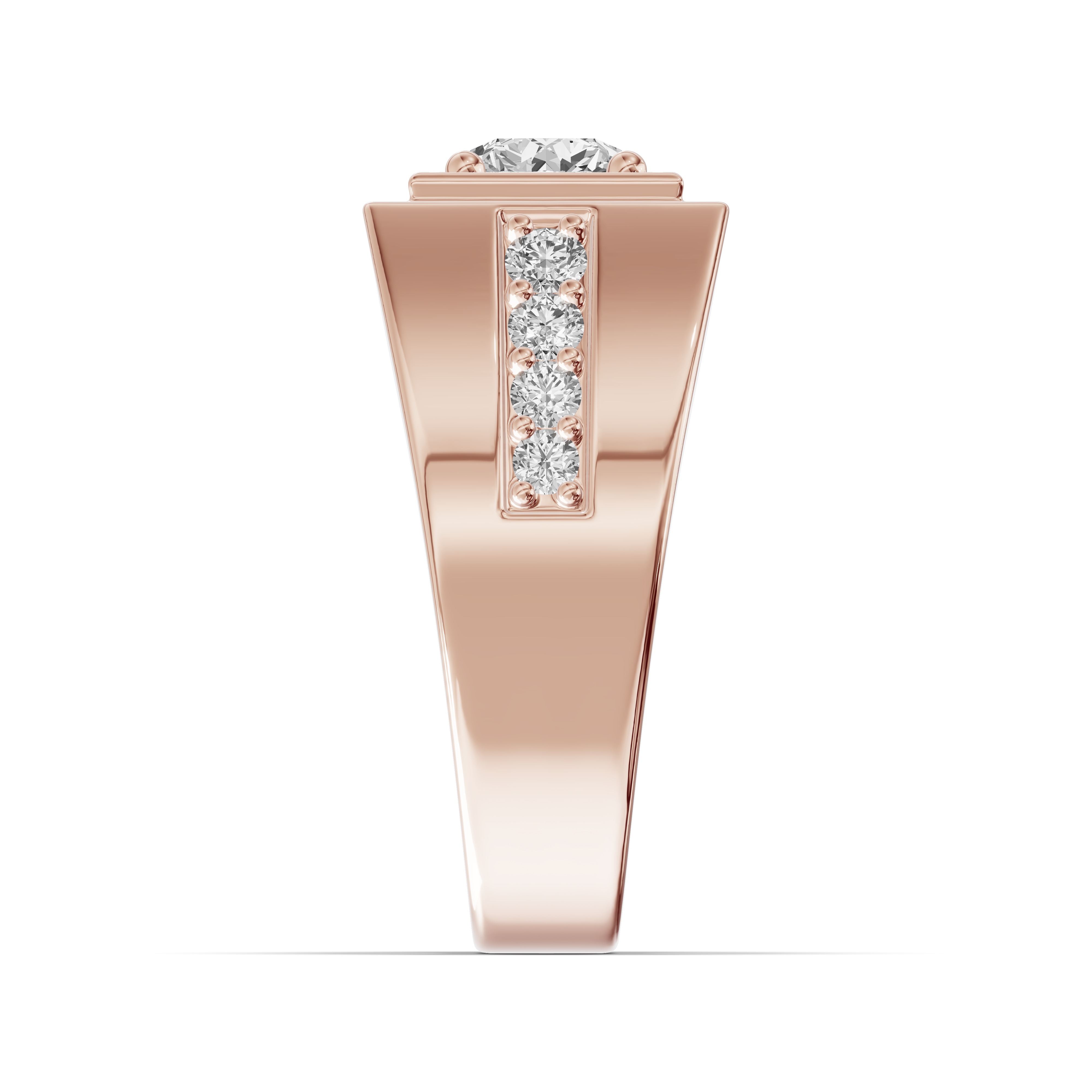Framed Round Lab Diamond Ring (1.50 ct. tw.)