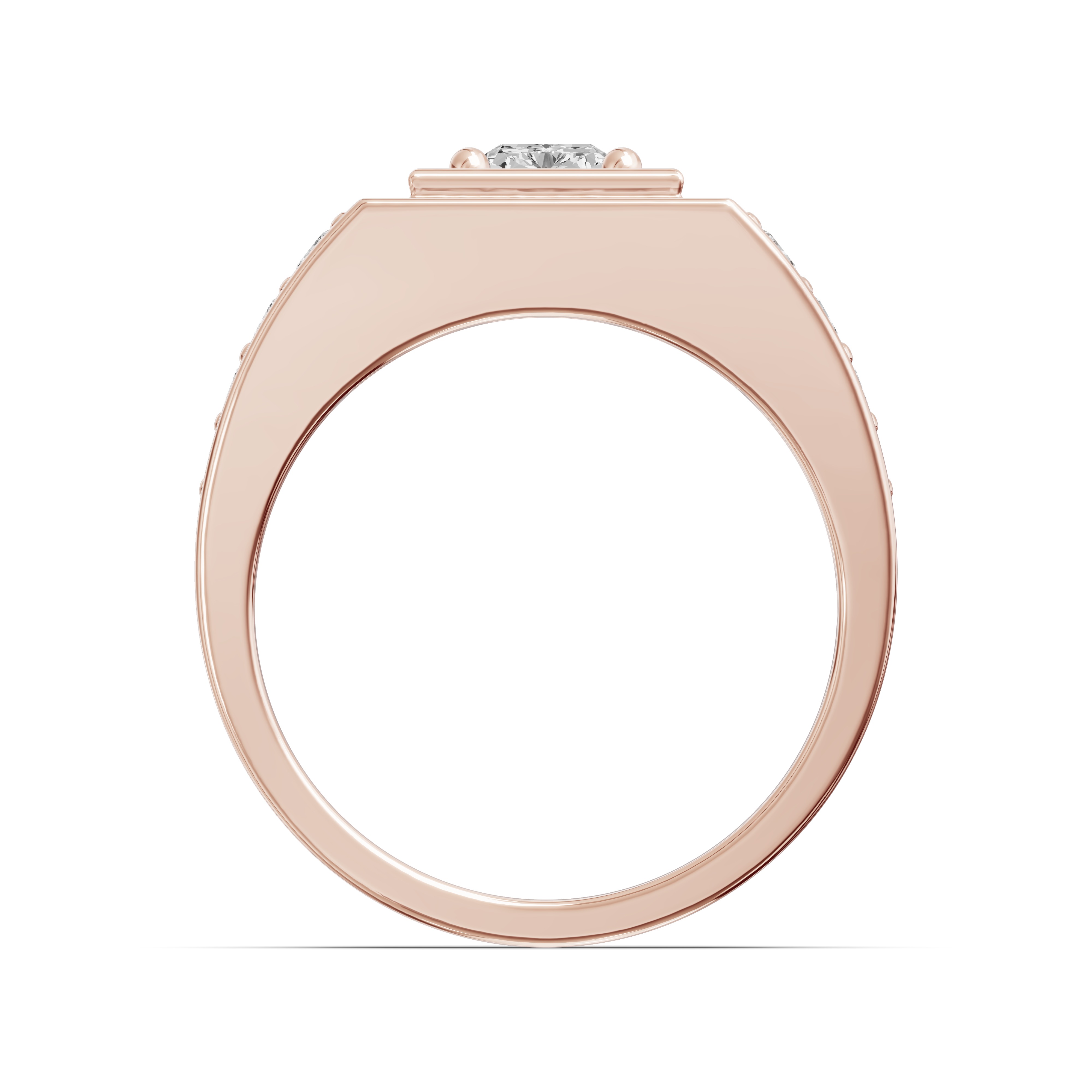 Framed Radiant Lab Diamond Ring (1.50 ct. tw.)