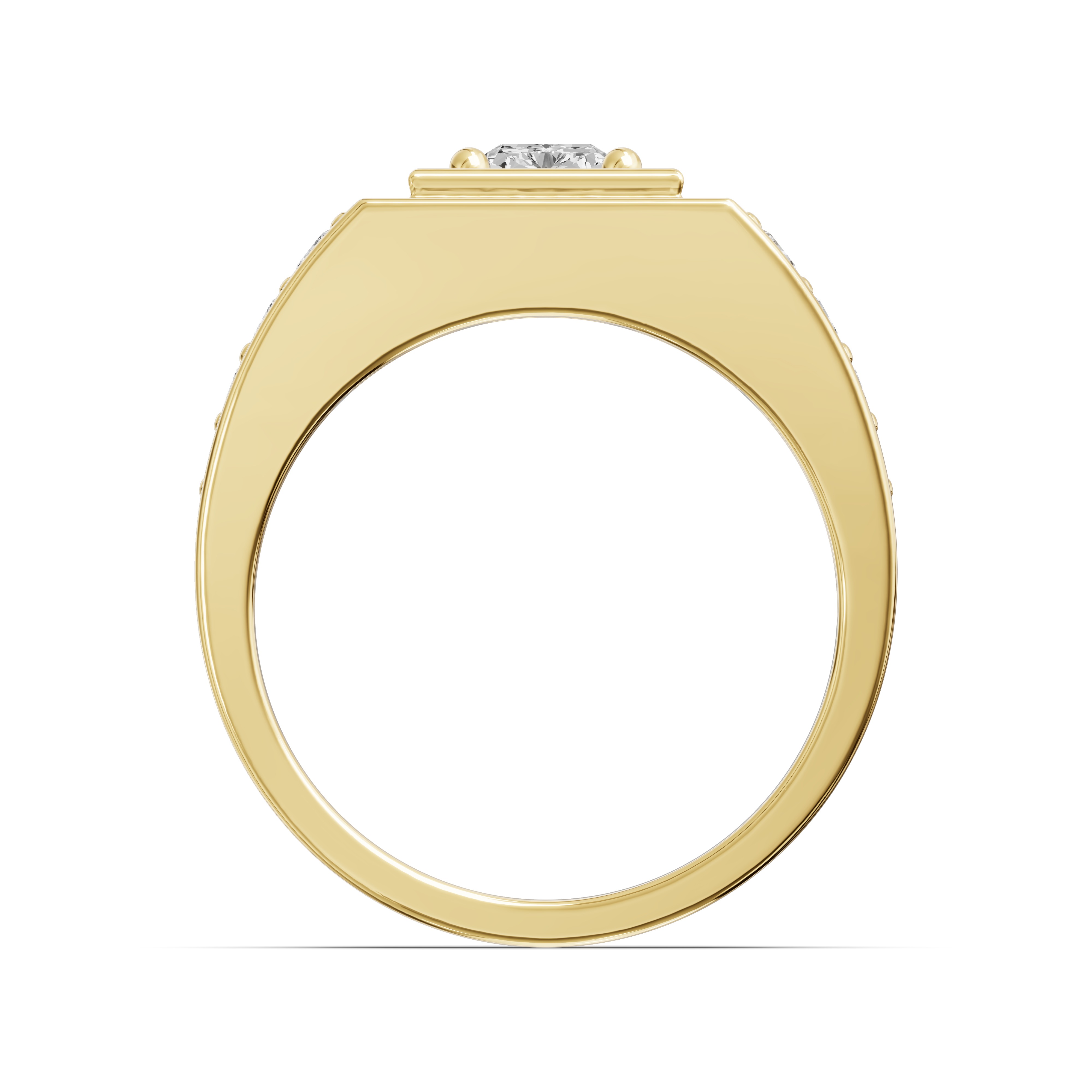 Framed Radiant Lab Diamond Ring (1.50 ct. tw.)