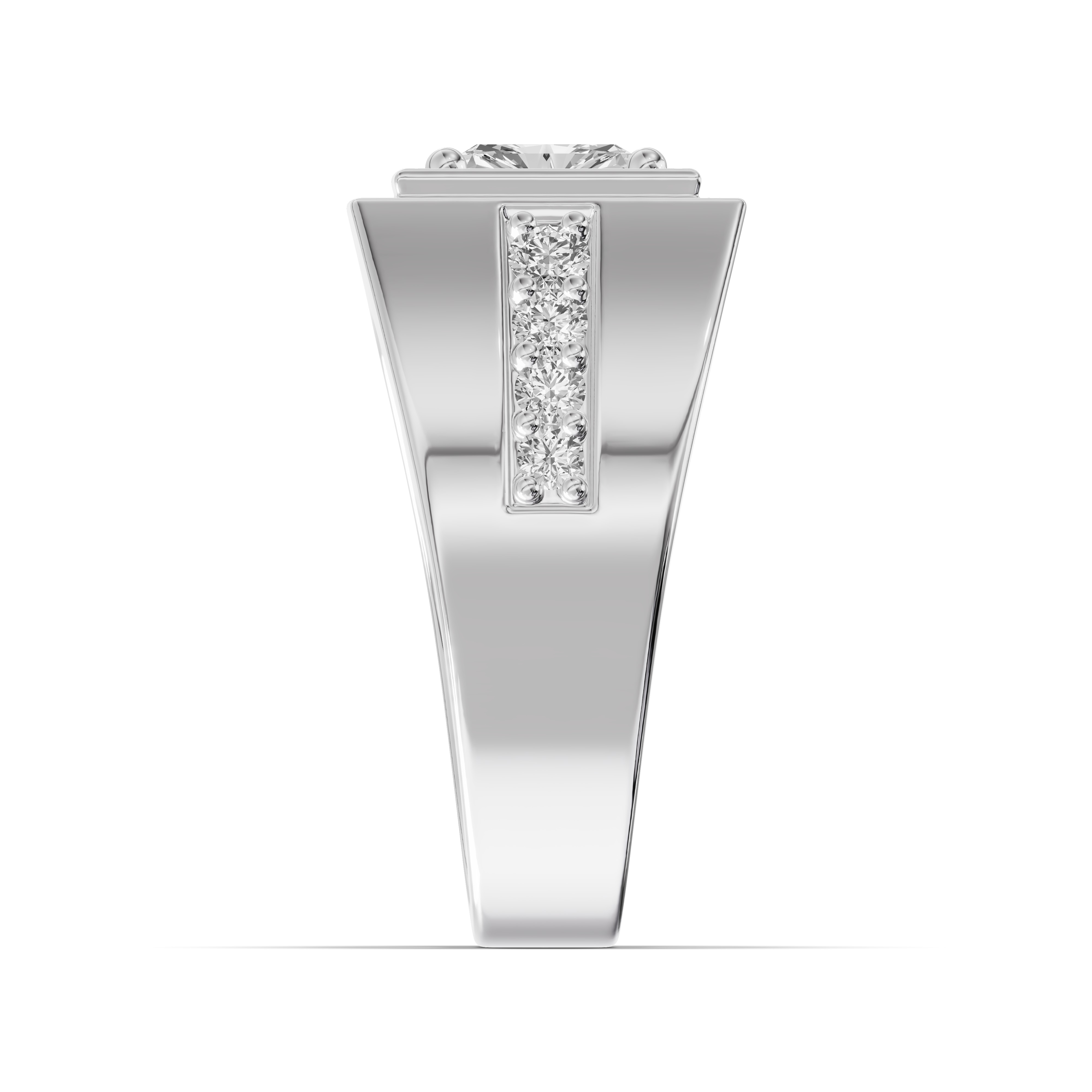 Framed Radiant Lab Diamond Ring (1.50 ct. tw.)