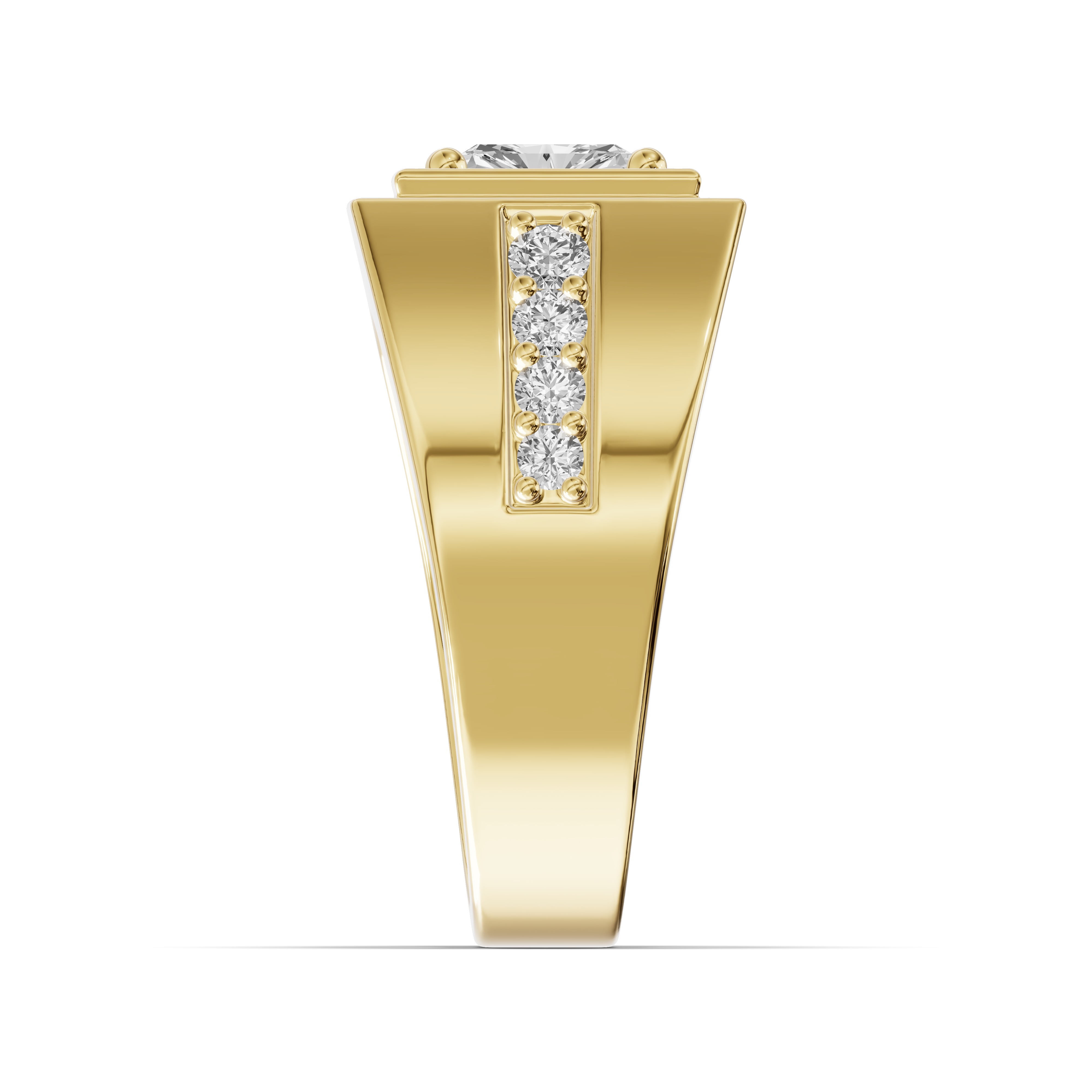 Framed Radiant Lab Diamond Ring (1.50 ct. tw.)