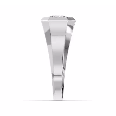 Octagonal Cushion Lab Diamond Band (2.00 ct.)