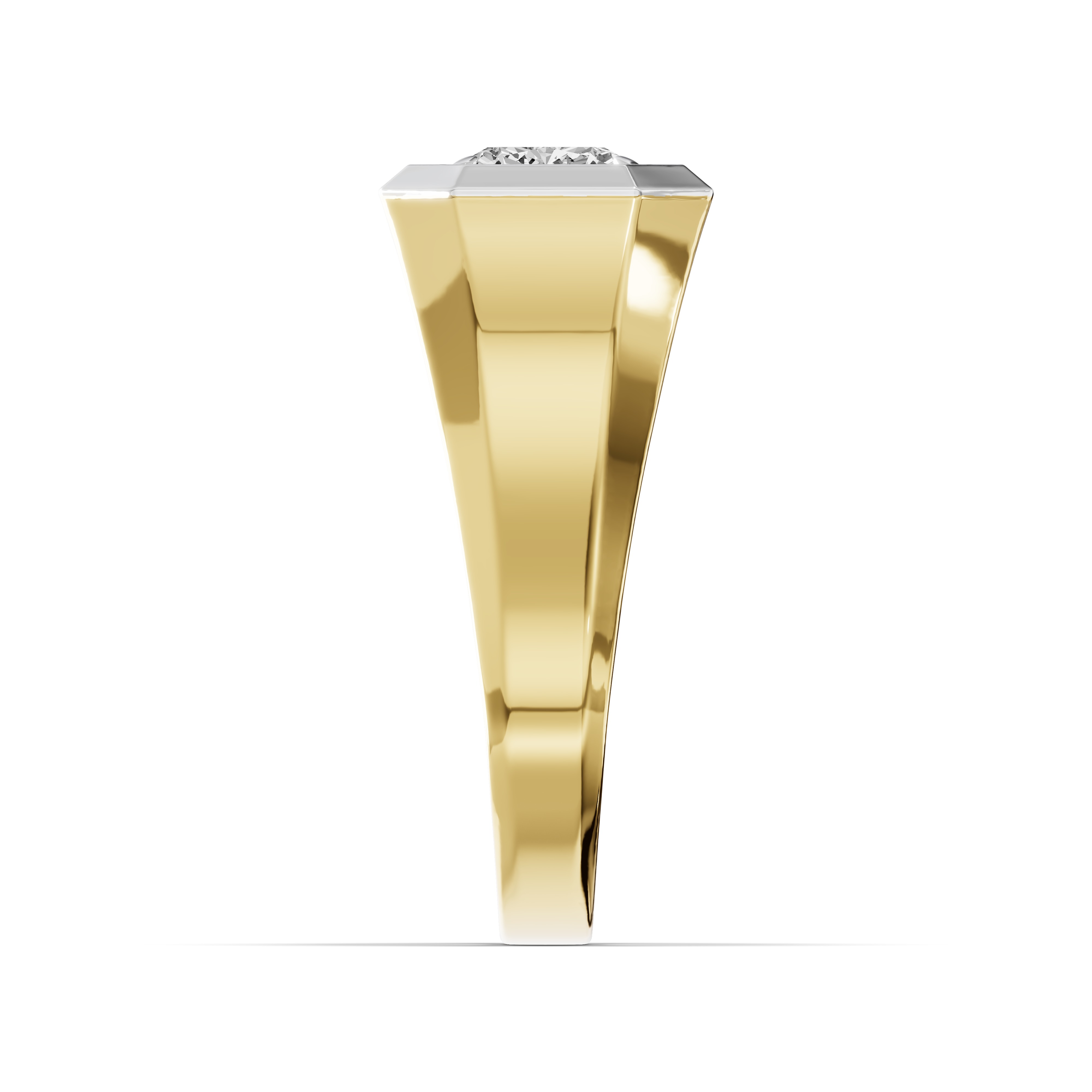 Octagonal Cushion Lab Diamond Band (2.00 ct.)