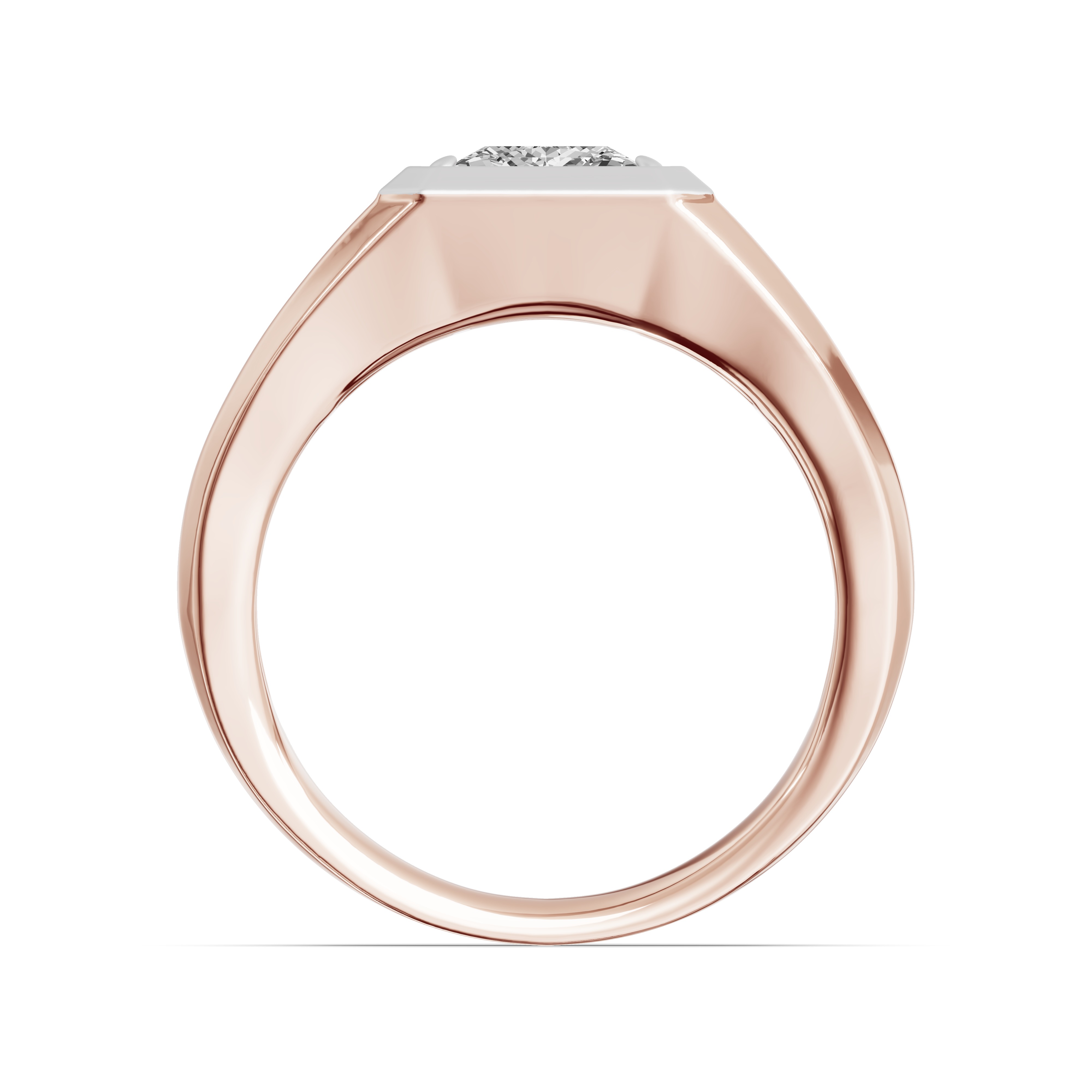 Octagonal Princess-Cut Lab Diamond Band (2.00 ct.)