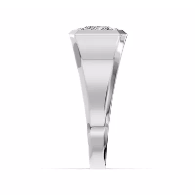 Octagonal Princess-Cut Lab Diamond Band (2.00 ct.)