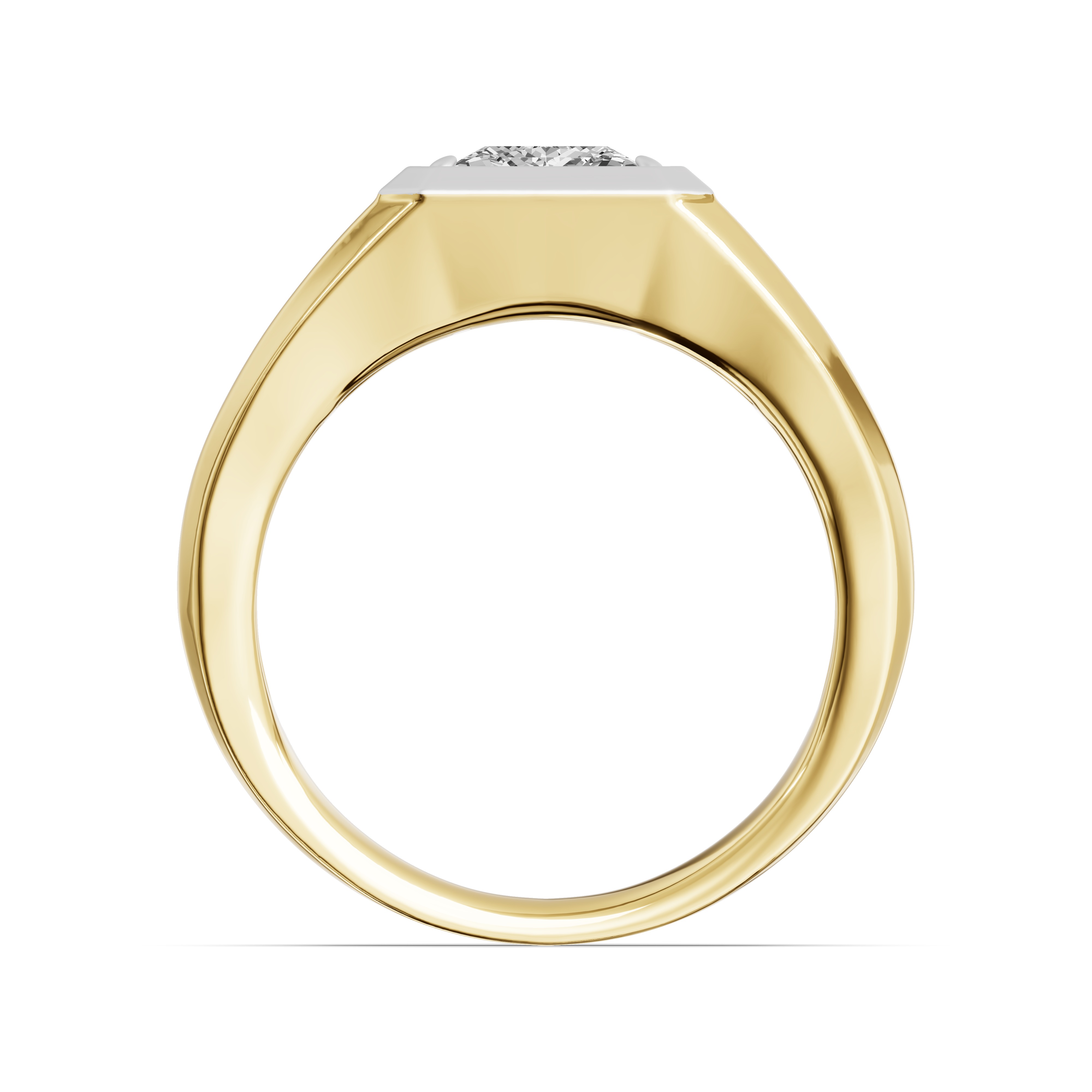 Octagonal Princess-Cut Lab Diamond Band (2.00 ct.)
