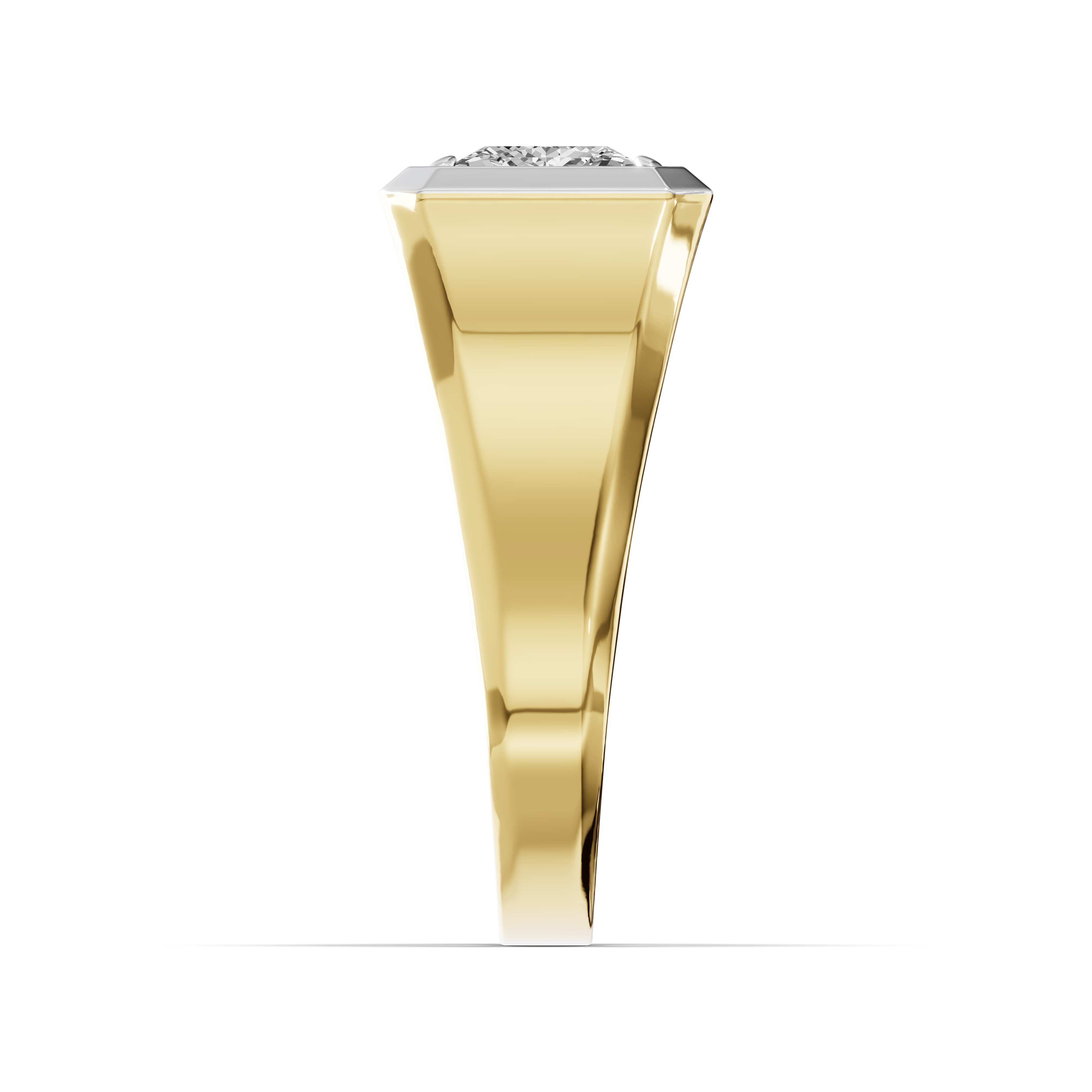 Octagonal Princess-Cut Lab Diamond Band (2.00 ct.)