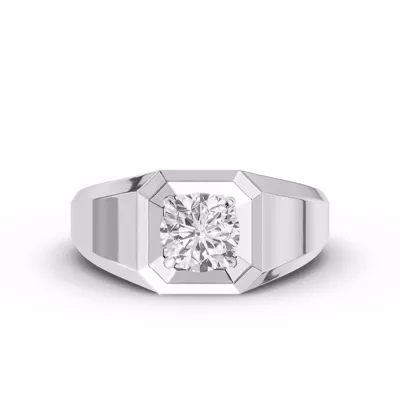 Octagonal Round Lab Diamond Band (2.00 ct.)
