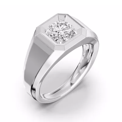Octagonal Round Lab Diamond Band (2.00 ct.)