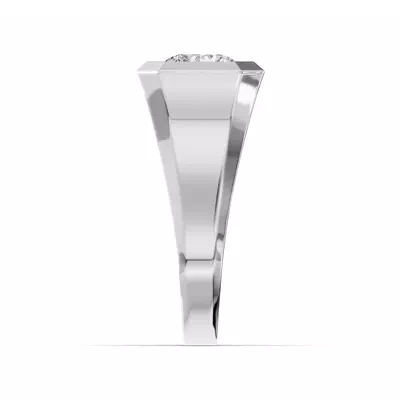 Octagonal Round Lab Diamond Band (2.00 ct.)