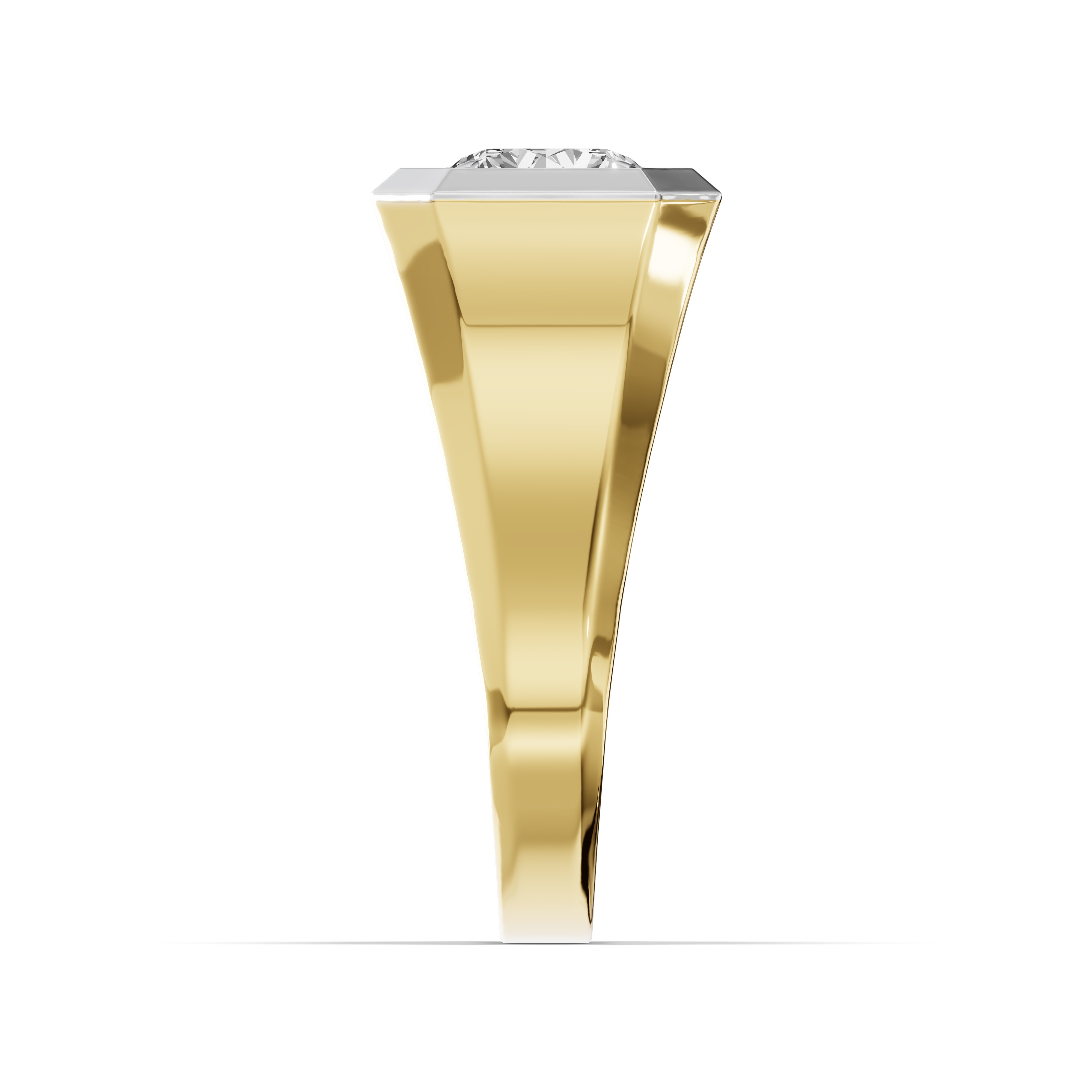 Octagonal Round Lab Diamond Band (2.00 ct.)
