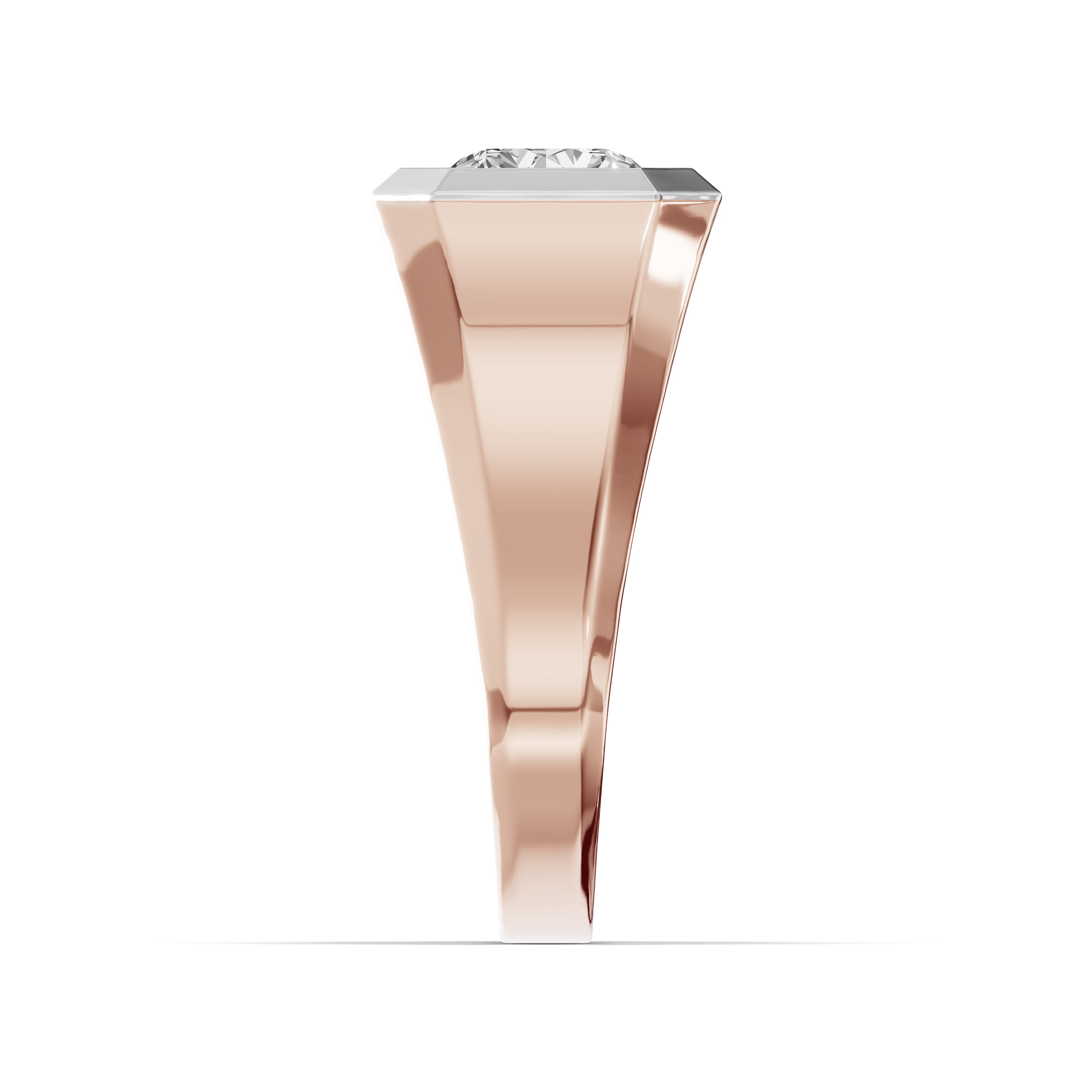 Octagonal Round Lab Diamond Band (2.00 ct.)