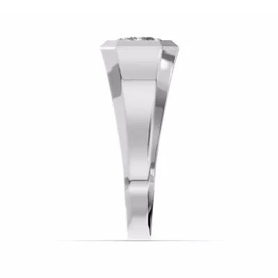 Octagonal Radiant Lab Diamond Band (2.00 ct.)