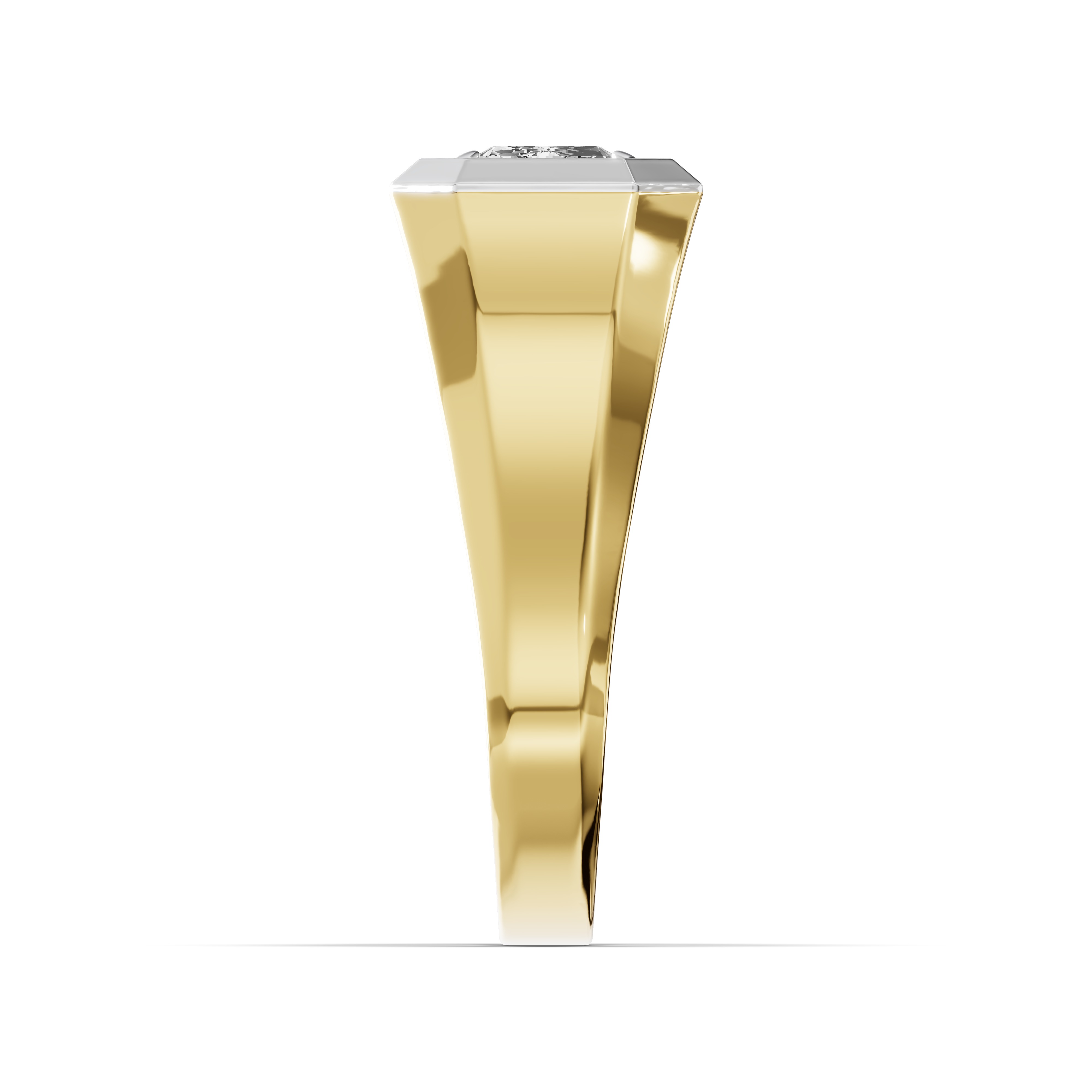 Octagonal Radiant Lab Diamond Band (2.00 ct.)