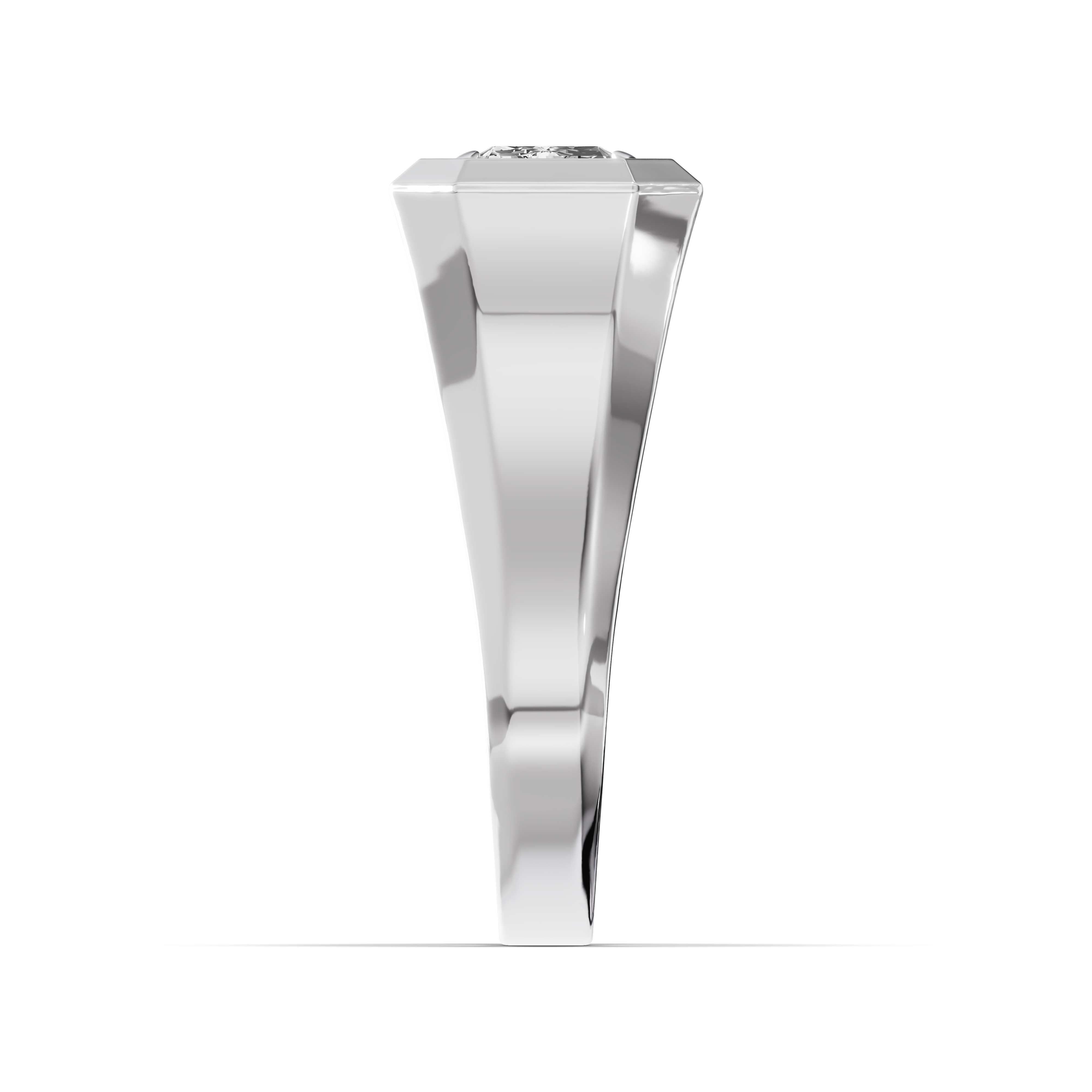 Octagonal Radiant Lab Diamond Band (2.00 ct.)