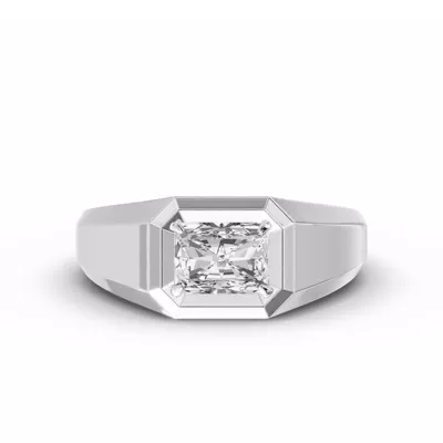 Octagonal Radiant Lab Diamond Band (2.00 ct.)