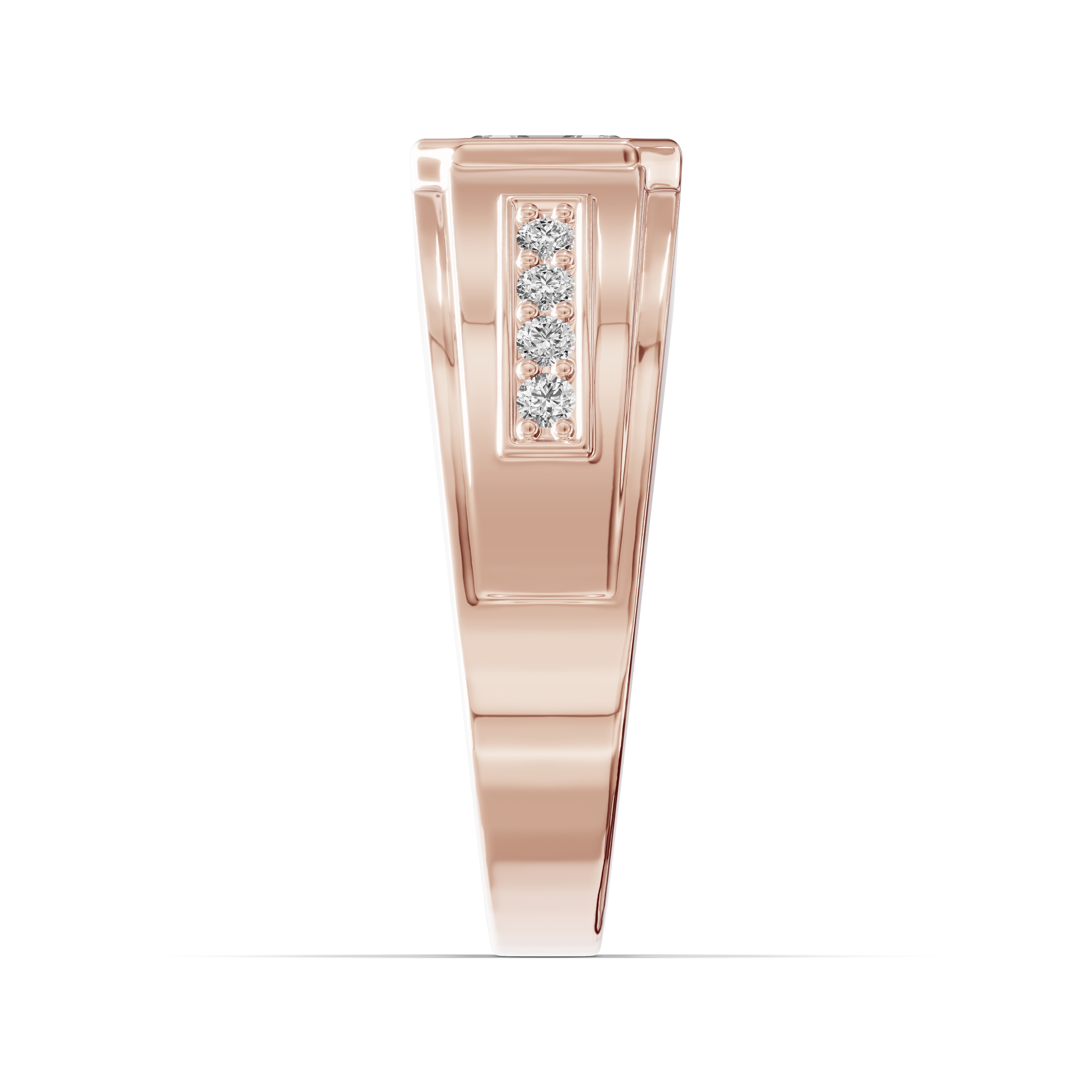 Framed Bezel Asscher Lab Diamond Ring (2.25 ct. tw.)