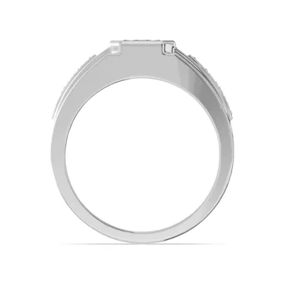 Framed Bezel Asscher Lab Diamond Ring (2.25 ct. tw.)