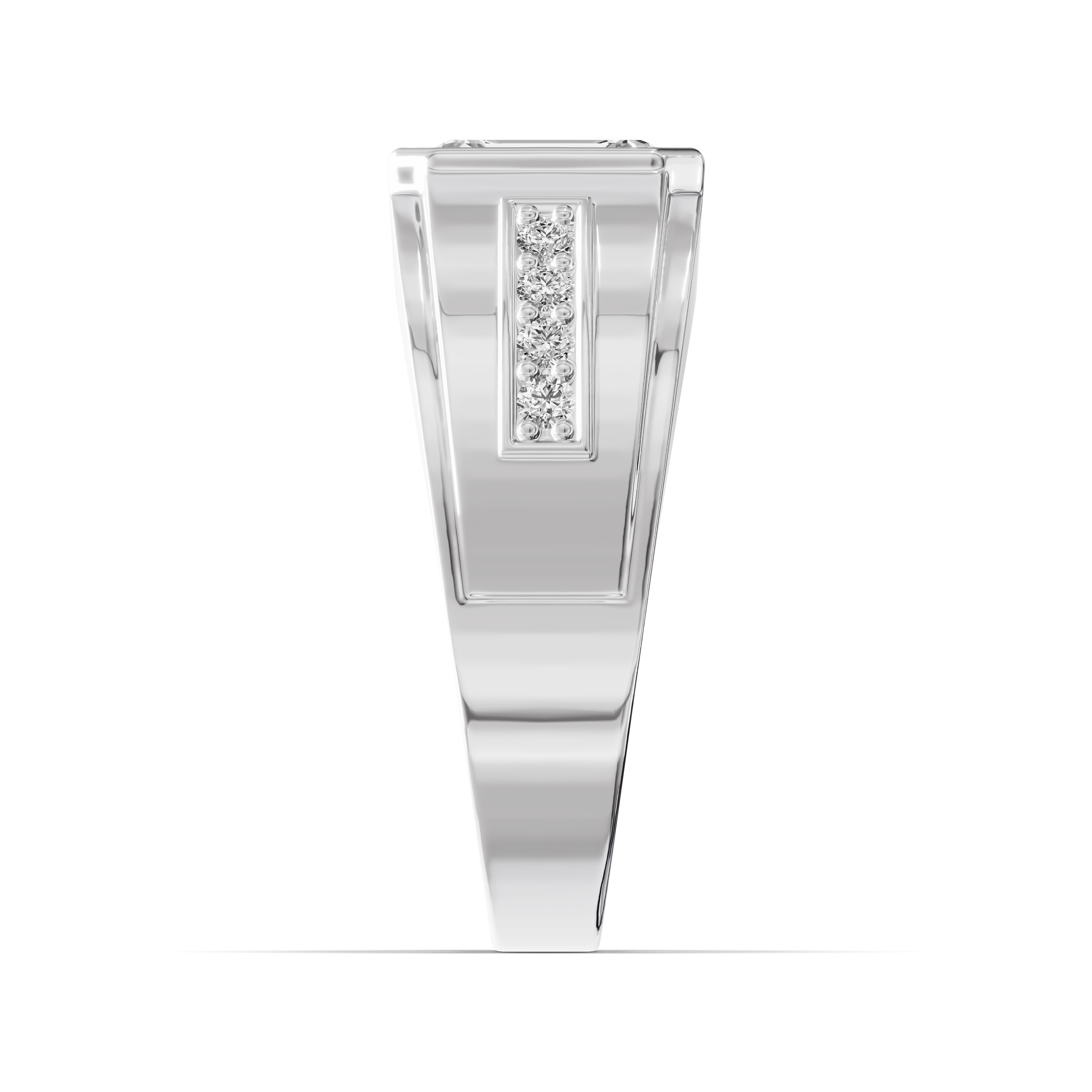 Framed Bezel Emerald Lab Diamond Ring (2.25 ct. tw.)