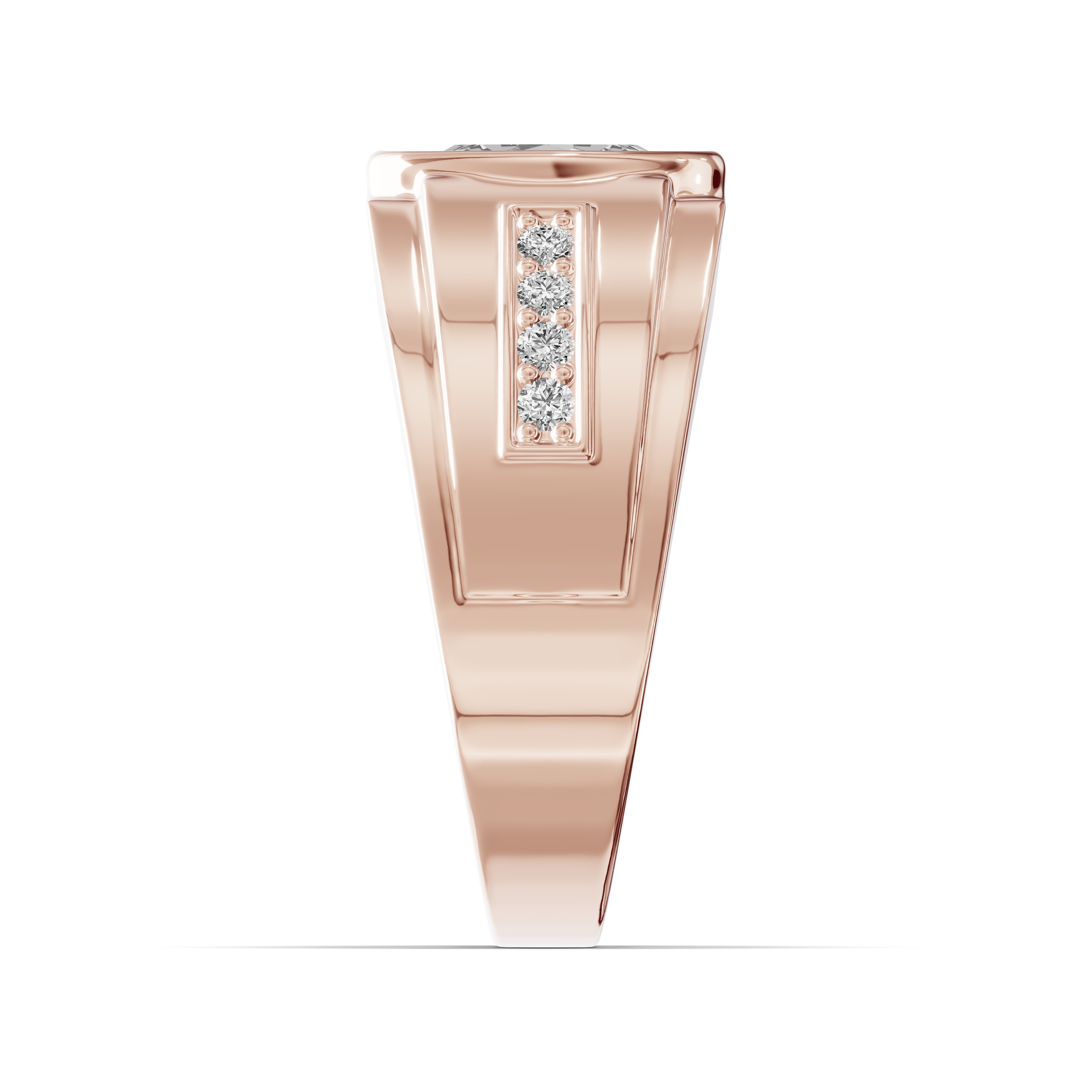 Framed Bezel Oval Lab Diamond Ring (2.25 ct. tw.)