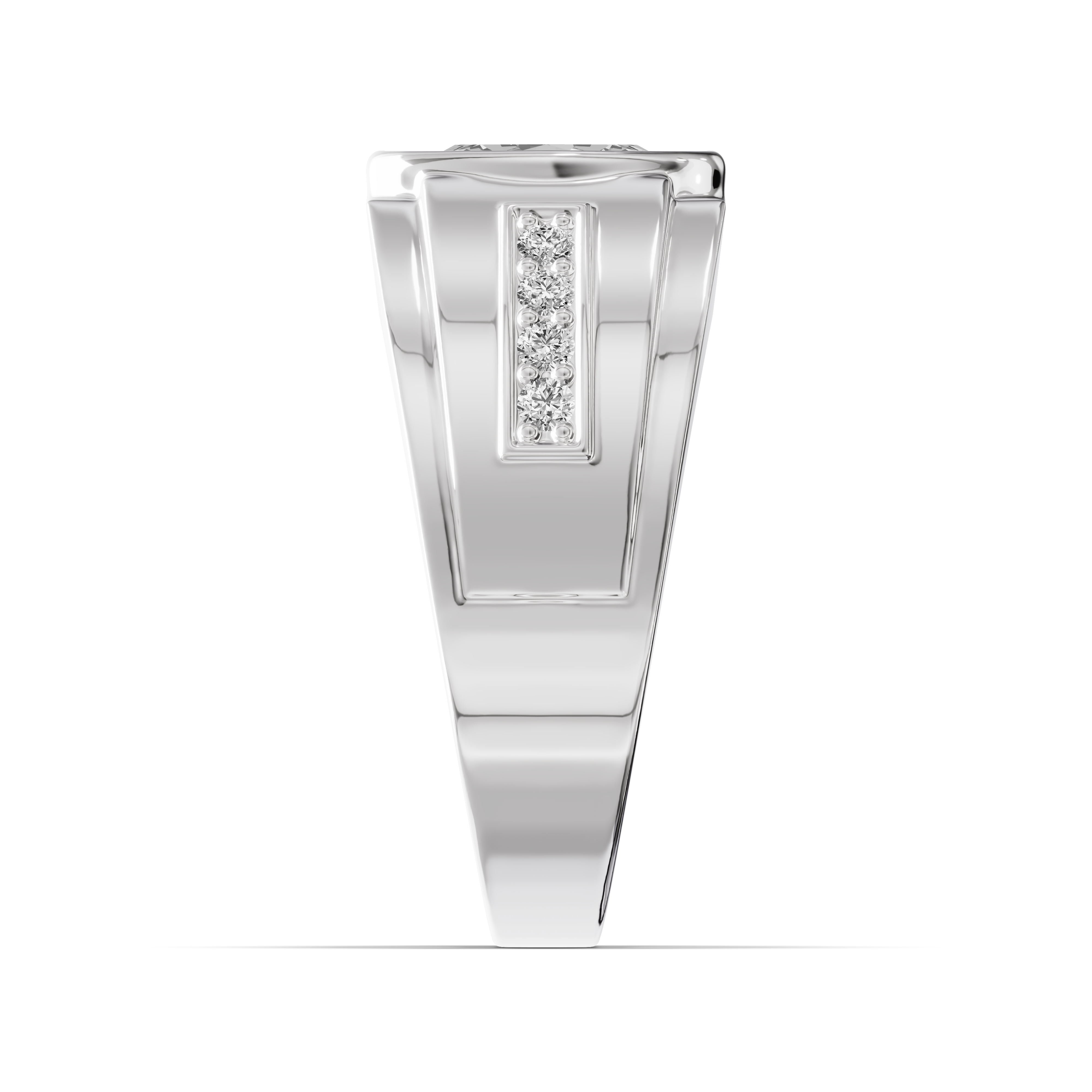 Framed Bezel Oval Lab Diamond Ring (2.25 ct. tw.)