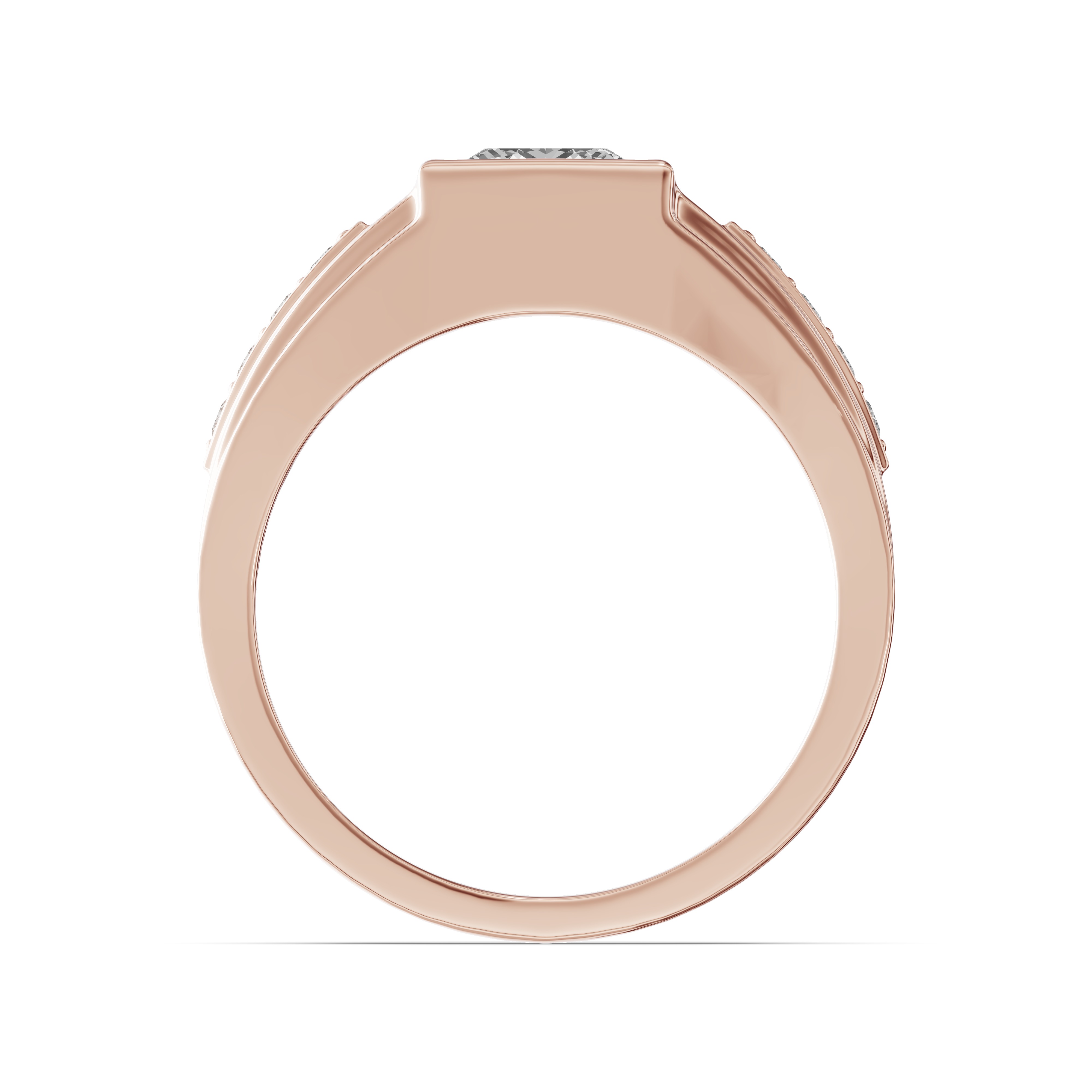 Framed Bezel Princess Lab Diamond Ring (2.25 ct. tw.)