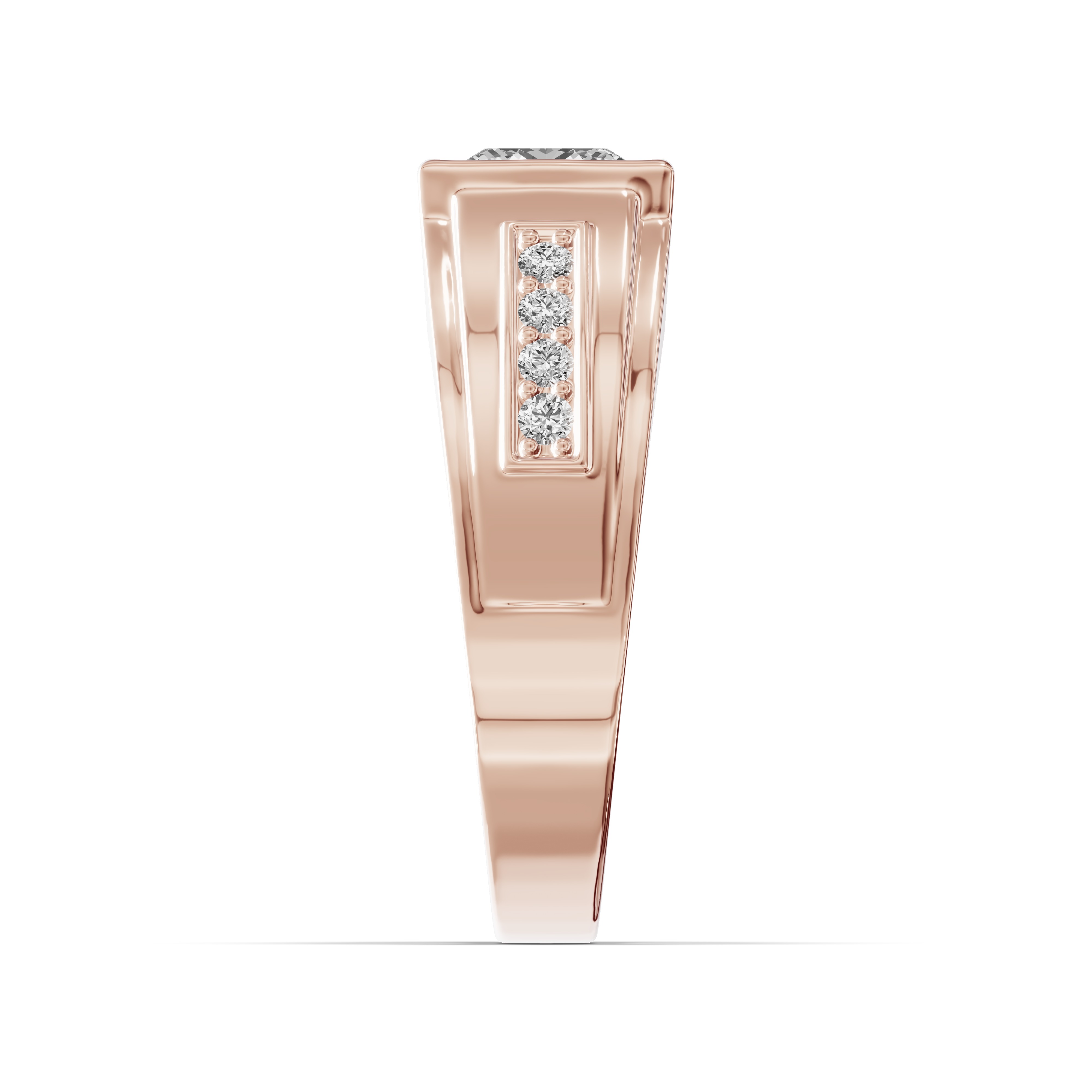 Framed Bezel Princess Lab Diamond Ring (2.25 ct. tw.)