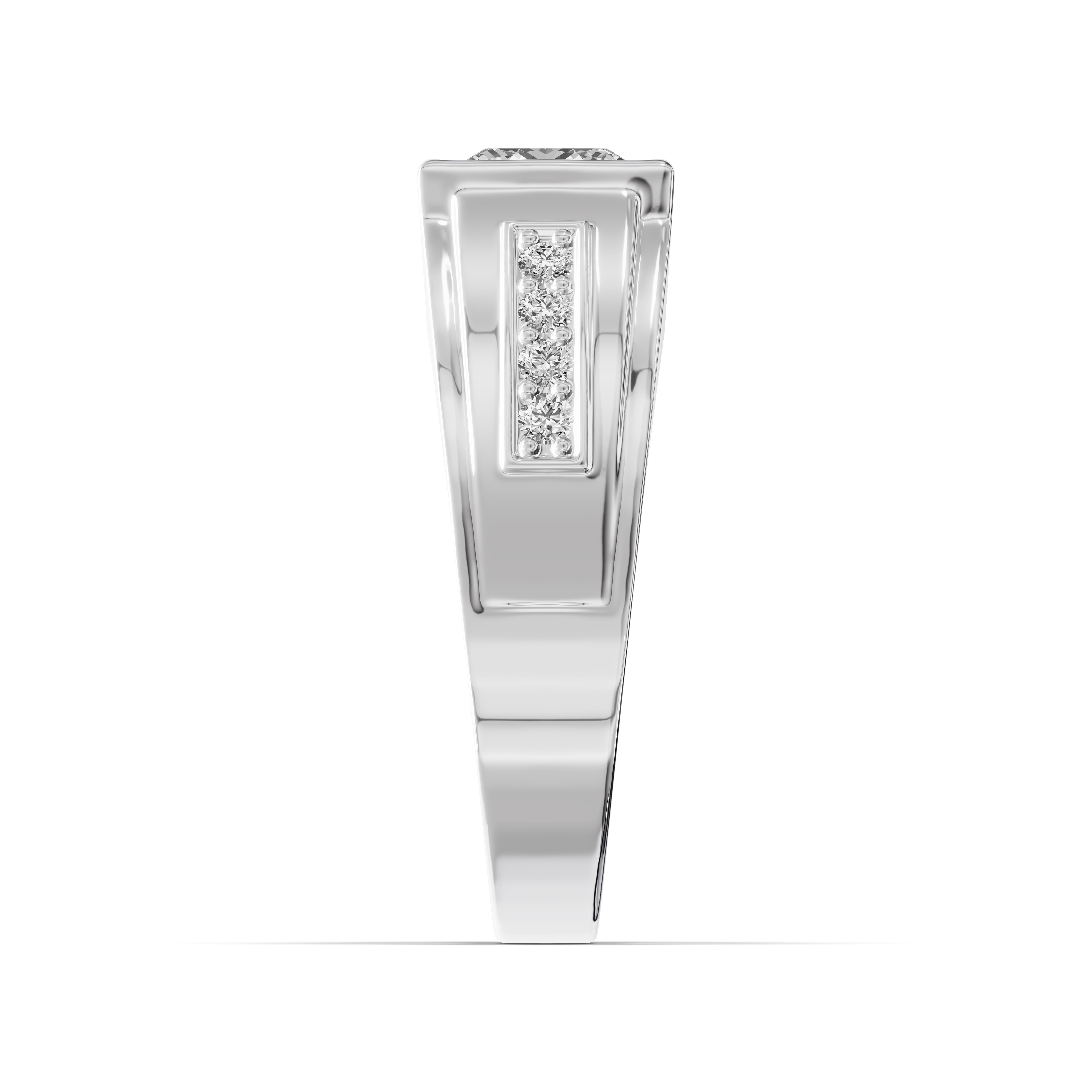 Framed Bezel Princess Lab Diamond Ring (2.25 ct. tw.)