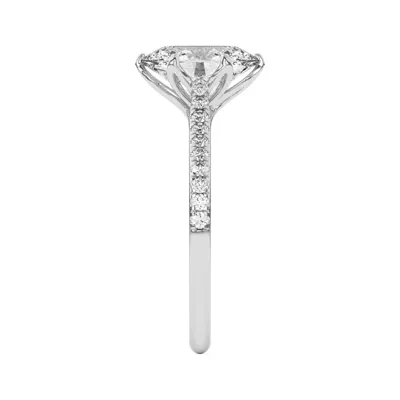 Marigold Tulip Inspired 6 Prong Lab Engagement Ring