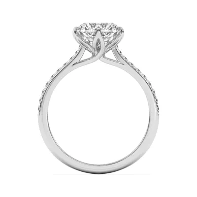 Marigold Tulip Inspired 6 Prong Lab Engagement Ring