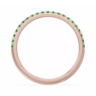 Marigold Pavé Tsavorite Band