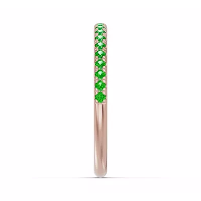 Marigold Pavé Tsavorite Band