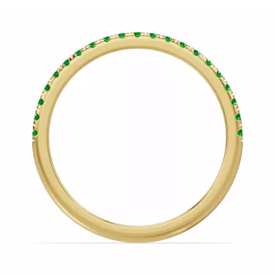 Marigold Pavé Tsavorite Band