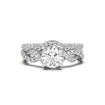Gina Curved Pavé Band