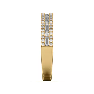 Rochelle Triple Row Diamond Band