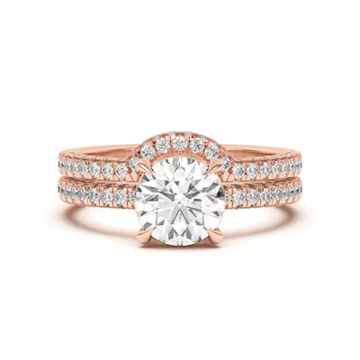 Trio Diamond Curved Band