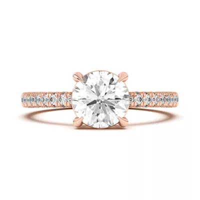 Trio Diamond Engagement Ring