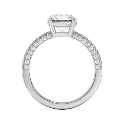 Trio Diamond Engagement Ring