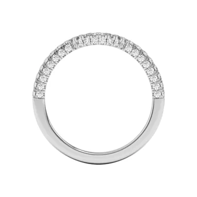 Trio Diamond Curved Band