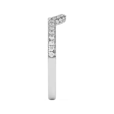 Trio Diamond Curved Band