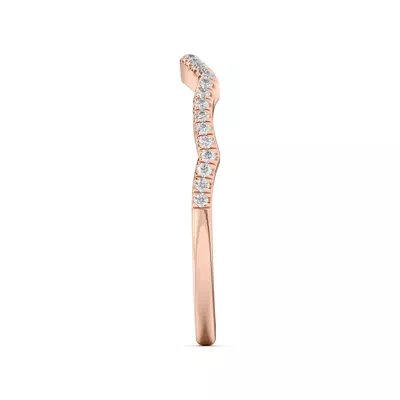 Hana Diamond Curved Band
