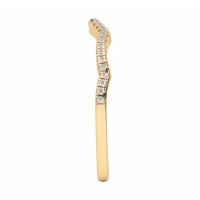 Hana Diamond Curved Band